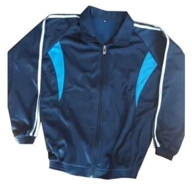 Full Sleeves Mens Super Poly Track Suit Jacket