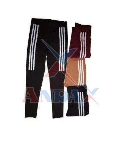 Ladies Striped Track Pant, Feature : Anti-Wrinkle, Easily Washable, Impeccable Finish