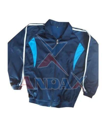 Full Sleeves Mens Super Poly Track Suit Jacket