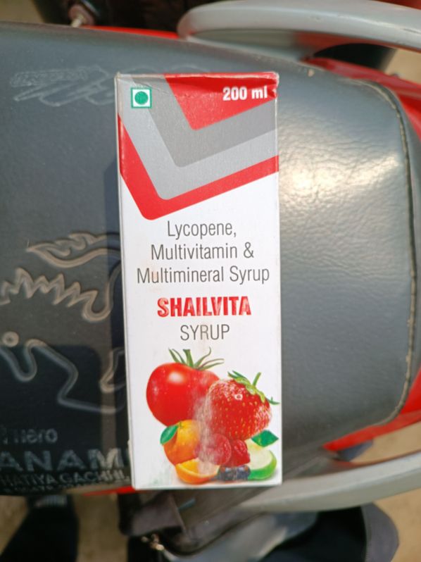 Shailvita multivitamin multimineral antioxidant syrup, for Health Treatment