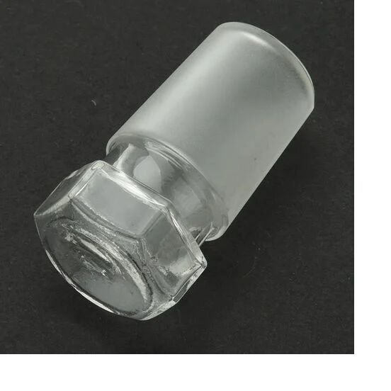 Cylindrical Hollow Glass Stopper, For Chemical Laboratory