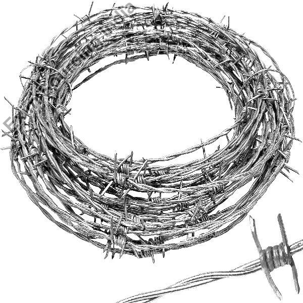 Iron Barbed Wire, for Construction, Feature : Corrosion Resistance, Easy To Fit