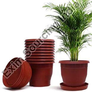 Polished flower pots, Size : Custom