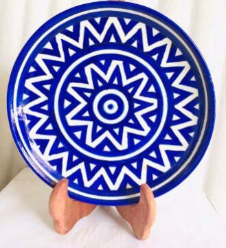 Hand Painted Ceramic Plate