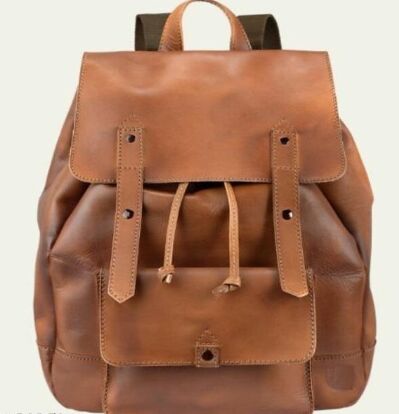 Leather Backpack Bag, for College, Office, School, Feature : Easy To Carry, Good Quality