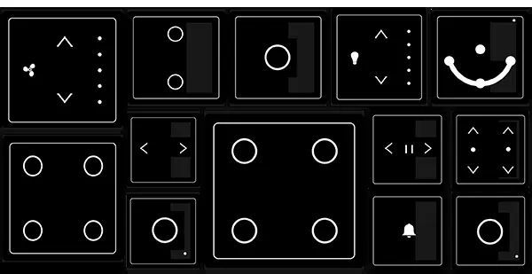 Modular Touch Switches, Module Size : 2M