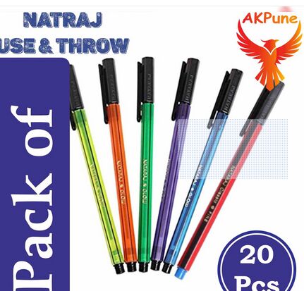 Nataraj Glow Ball Pen, Color : Random
