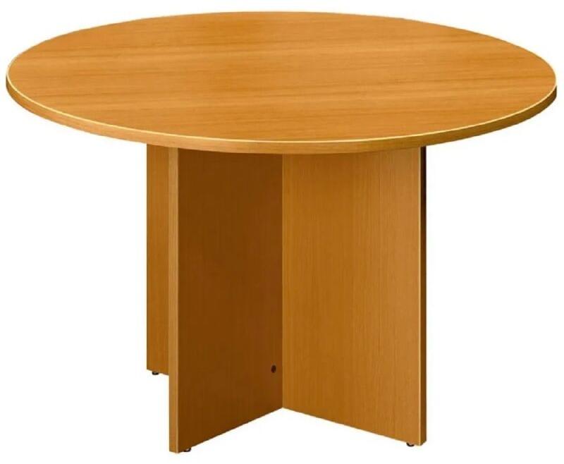 Sis Round Wooden Table, For Office