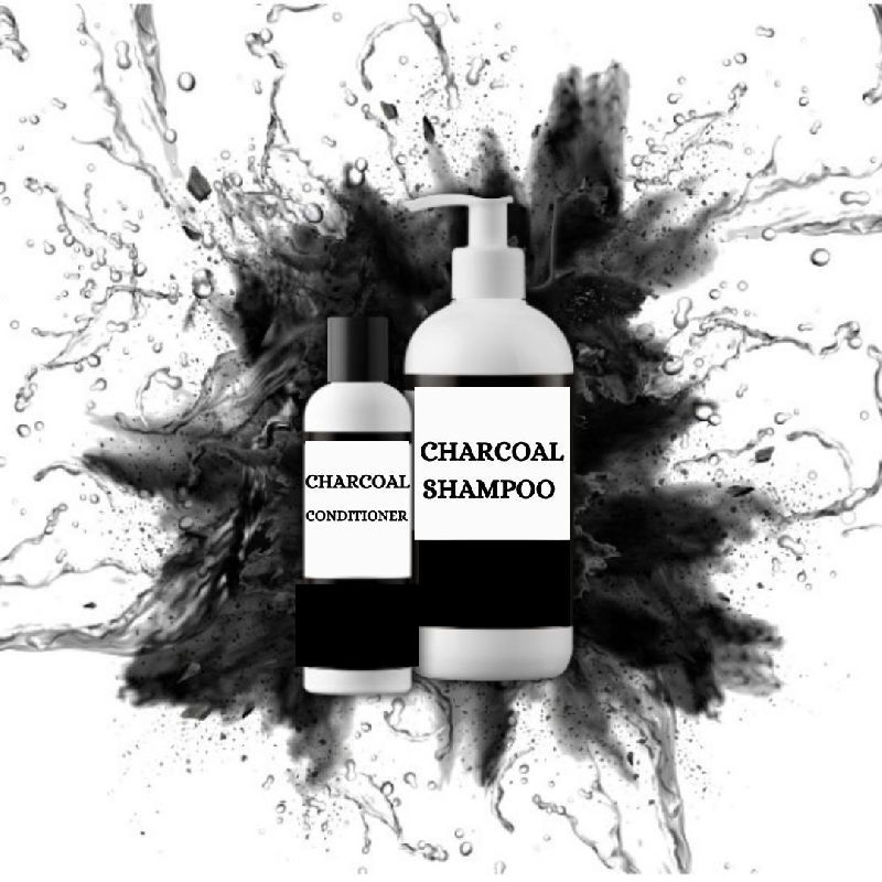 Swazallik Charcoal Shampoo with Conditioner