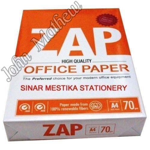 ZAP Copier Paper A4 Size High Quality