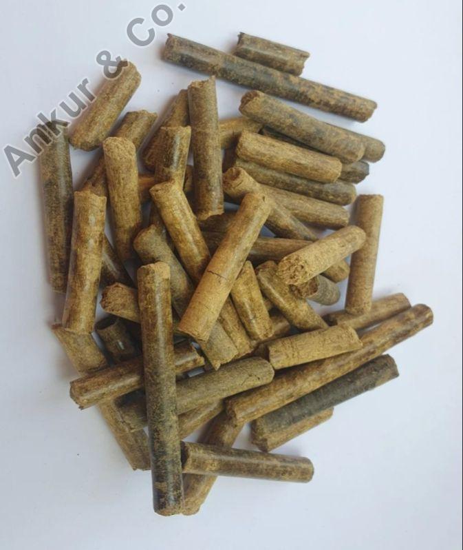 Square 14mm Biomass Wood Pellet, for Industrial, Color : Brown
