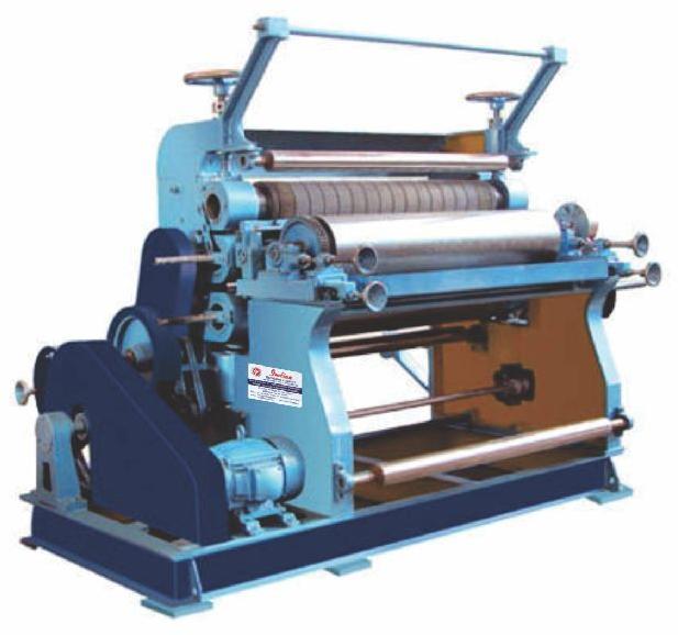 Vertical Type Single Face Paper Corrugation Machine