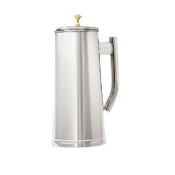 Round Polished Stainless Steel Valley Jug, for Serving Water, Storing Capacity : 2 Ltr.