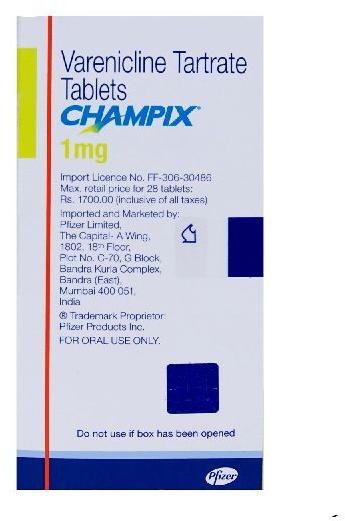 Champix 1 Mg Tablets