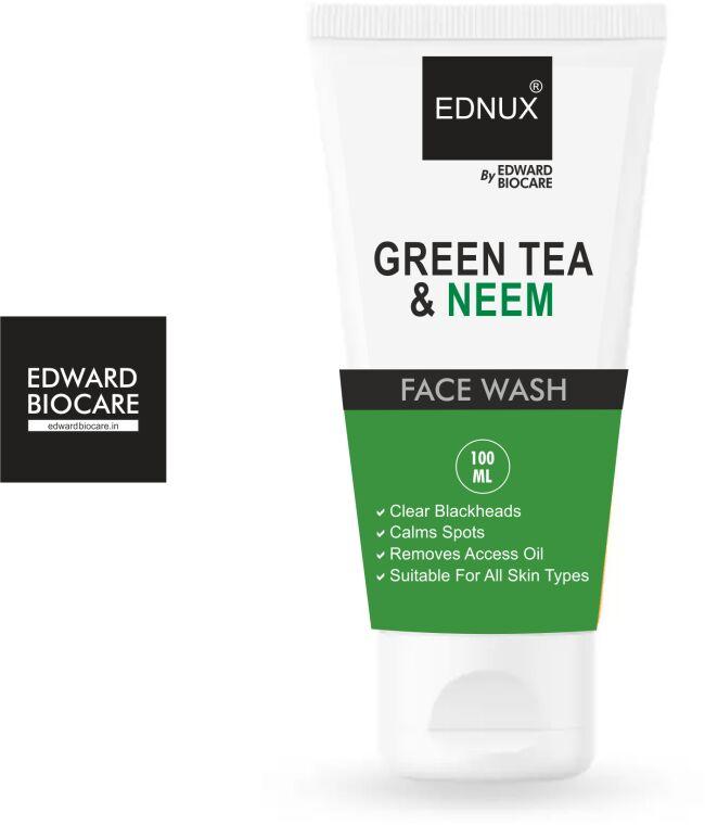 Green Tea & Neem Face Wash, Age Group : Adults