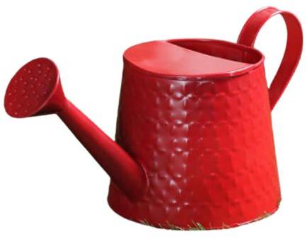 Round Coated SH-21012 Metal Watering Can, for Gardening Use, Pattern : Plain