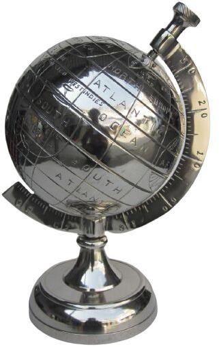 Polished SH-25013 Antique Globe, for Library, Offices, Schools, Feature : Durablre, Fine Finished