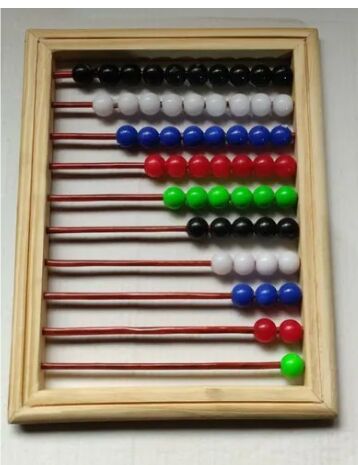 Vidyarthi Multicolored Wooden Abacus, for learning