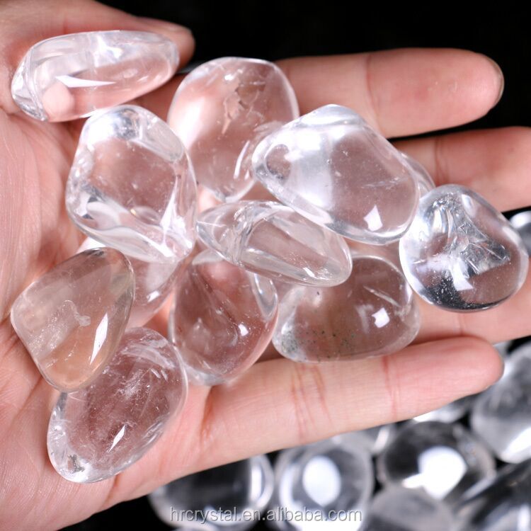 Clear Quartz Tumbles