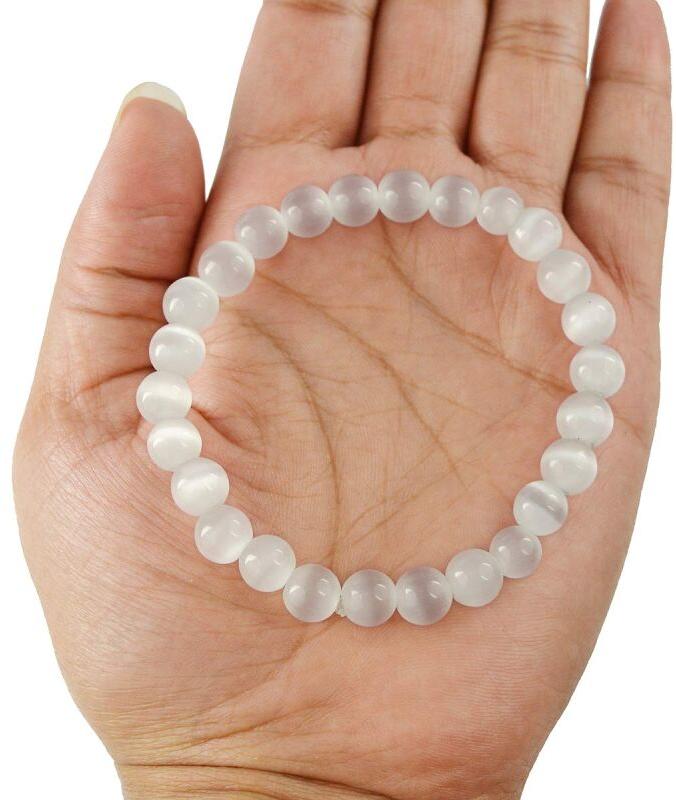 Natural Selenite Bracelet