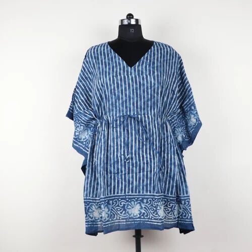 Printed Kaftan Tops, Size : All Sizes