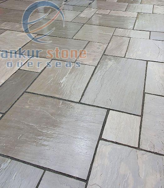 Non Polished Natural Kandla Grey Sandstone, For Flooring, Roofing, Wall, Kitchen, Certification : Capexil Certificate