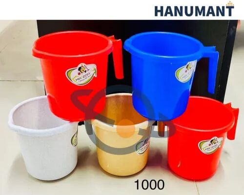 Regular plastic mug, Size : 1000 ML 