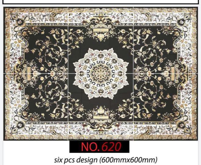 Multi Ceramic Rangoli tiles, for Carpet, Feature : Scratch Resistance