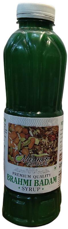 Narinco Foods Brahmi Badam Syrup, Packaging Type : Plastic Bottle