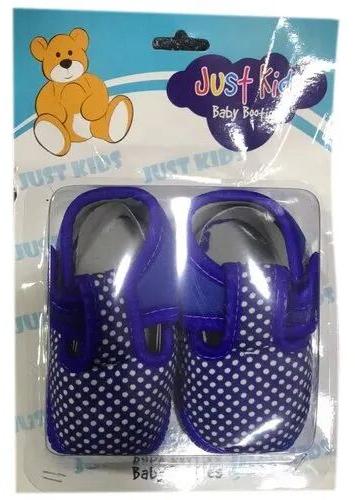 Dotted Baby Shoes, Color : Blue (Base color)