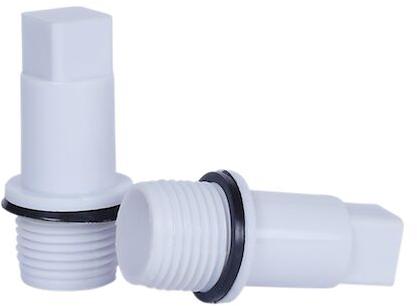 Polished UPVC White Plug, for Plumbing Pipe, Size : 0.5 Inch