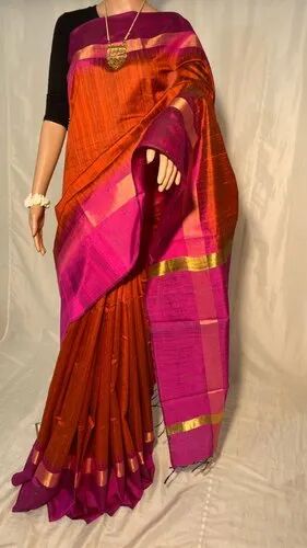 Raw Silk Handloom Saree