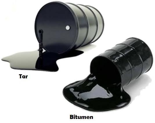 Black Tar Bitumen Drums, For Road Construction