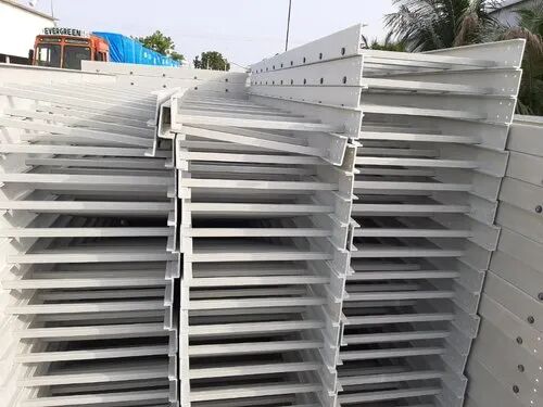 Fiber Reinforced Plastic (FRP) Ladder Cable Tray, Color : Off White