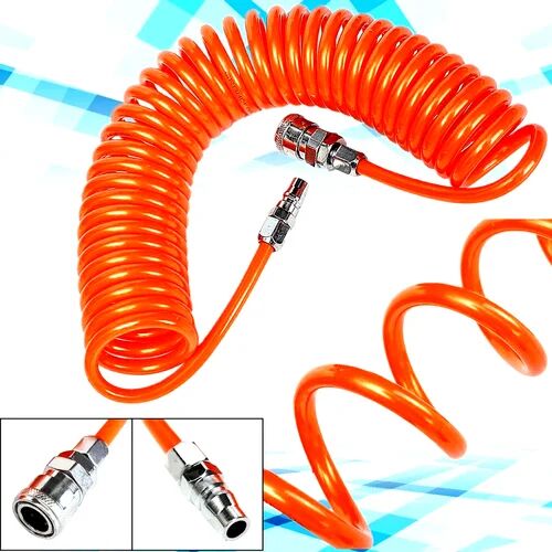 Pu Recoil Hose, Features : Straightened extremities, Light Weight, Space Saving