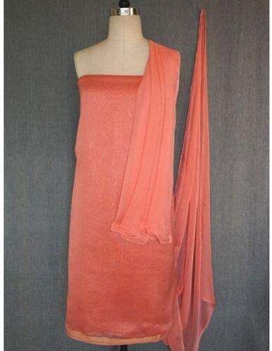 Plain Chanderi Dress Material Fabric, Width : 2.5X3 Mtr