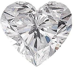 0.25 Carat Heart Shape Diamond, for Jewelry Use, Size : 4.00mm
