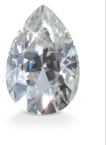 3.00 Carat Pear Shape Diamond, for Jewelry Use, Size : 8.00x12.40mm