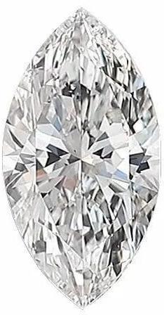 5.00 Carat Marquise Cut Diamond, for Jewelry Use, Size : 8.60x17.40mm