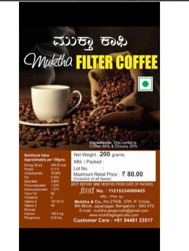filter Coffee Powder manufacturer