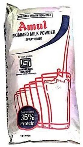 Amul Skimmed Milk Powder, Packaging Type : HDPE Sack Bag