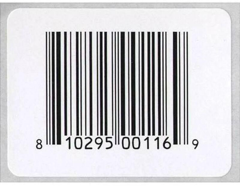 Barcode Sticker, Shape : Rectangular