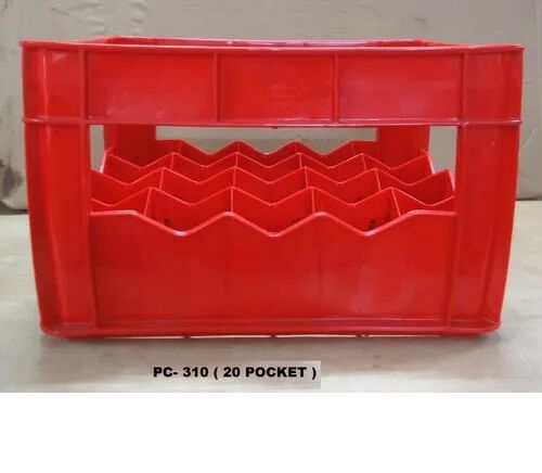 HDPE Bottle Crate, Capacity : 40Ltr