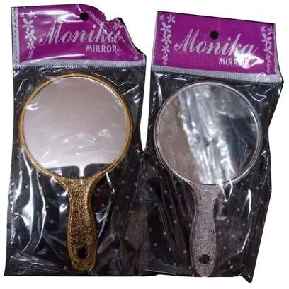 Glass Hand Mirror, Packaging Type : Packet