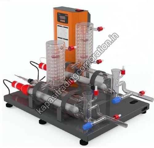 Electric Double Glass Distillation Unit, Certification : CE Certified