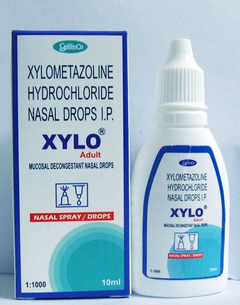 Xylo-Nasal Drops, Packaging Size : 10ml.