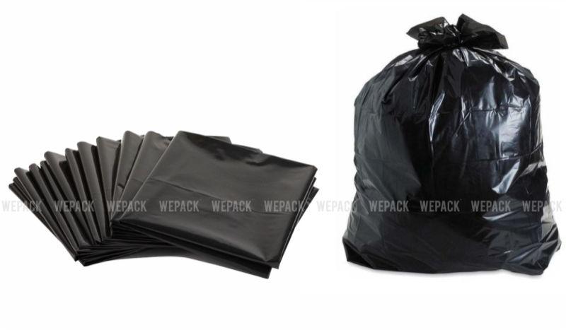 WEPACK LDPE Plastic Garbage Bags for Commercial, Outdoor Trash