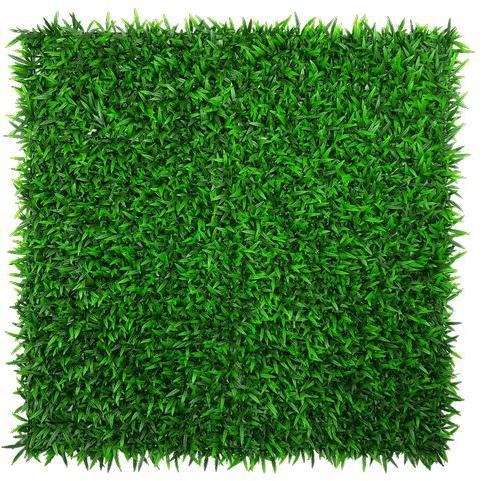 National Decoration Plastics Artificial Grass Mat, Color : Green