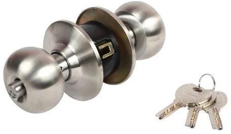 Silver Metal Tubular Door Lock