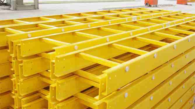 FRP Ladder Type Cable Tray, for Industrial, Feature : High Strength, Premium Quality, Rugged Proof